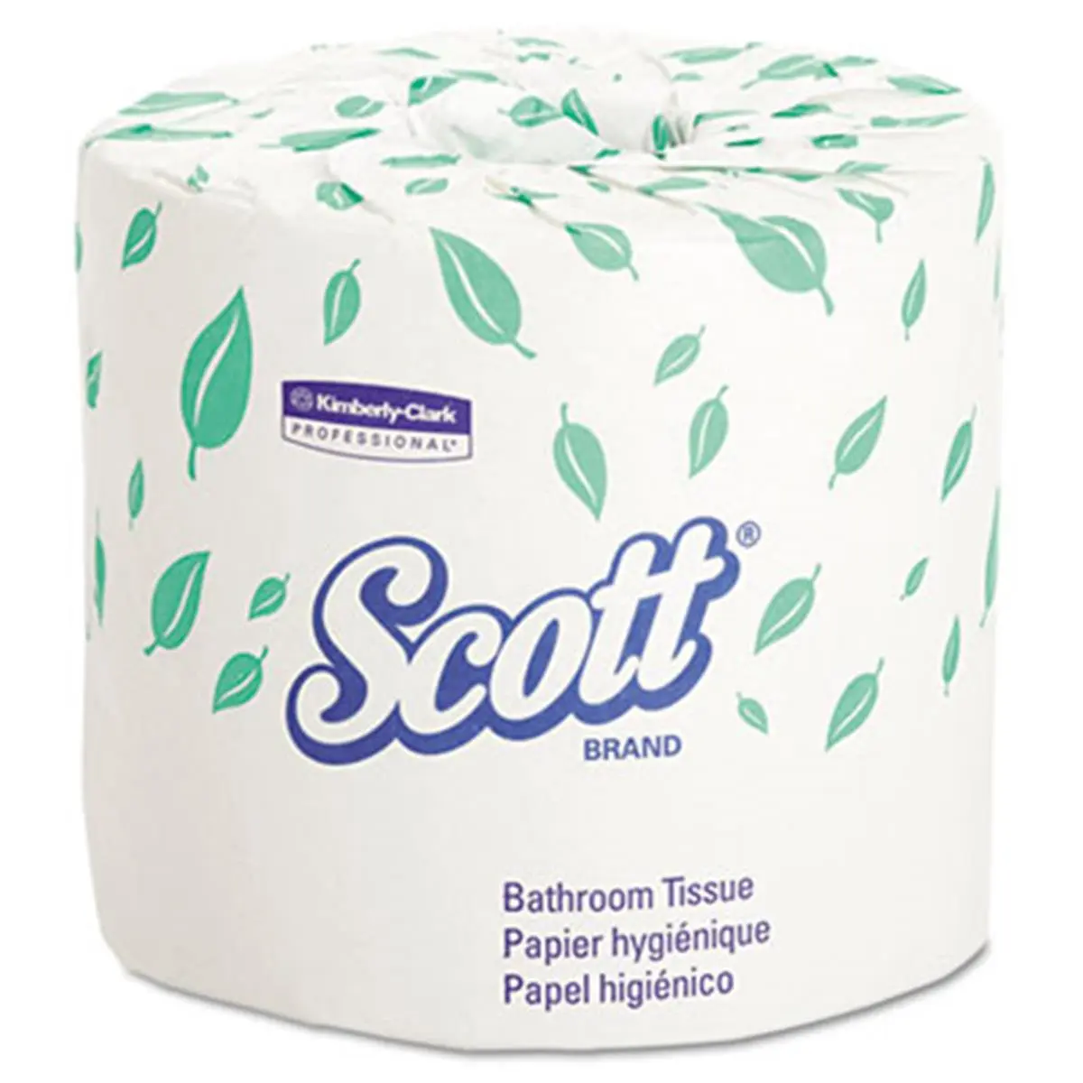 KIMBERLY-CLARK PROFESSIONAL SCOTT 04460 Economy EPA Certified 2-Ply Embossed Daily Toilet Tissue - Roll Form, 550 Absorbent Sheets per Roll, 212 MAIN Collection, Bathroom