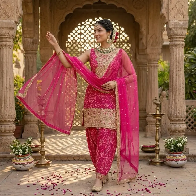 Women's Casual Indian-Pakistani Dress, Women's Clothes