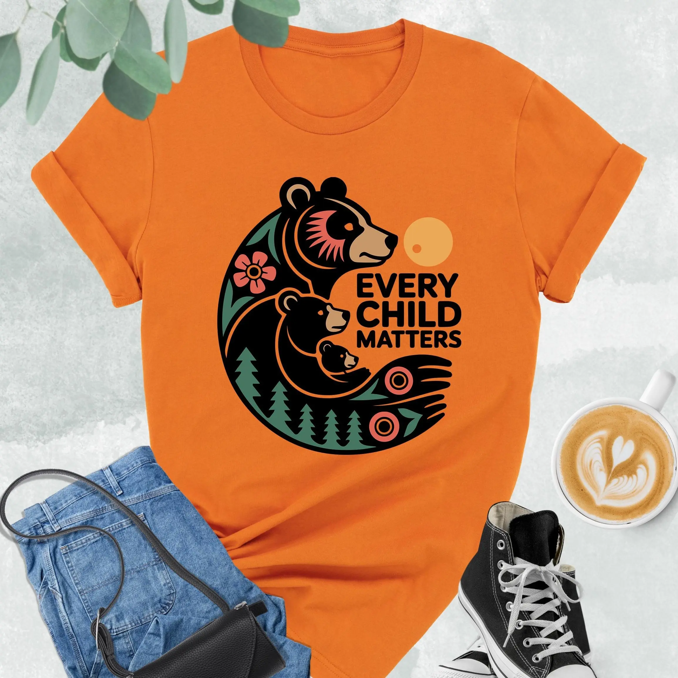 Every Child Matters T-shirt, Indigenous Shirt, Orange Canada Day Tee, Children Matters Tee, Unisex Graphic Cotton Tops