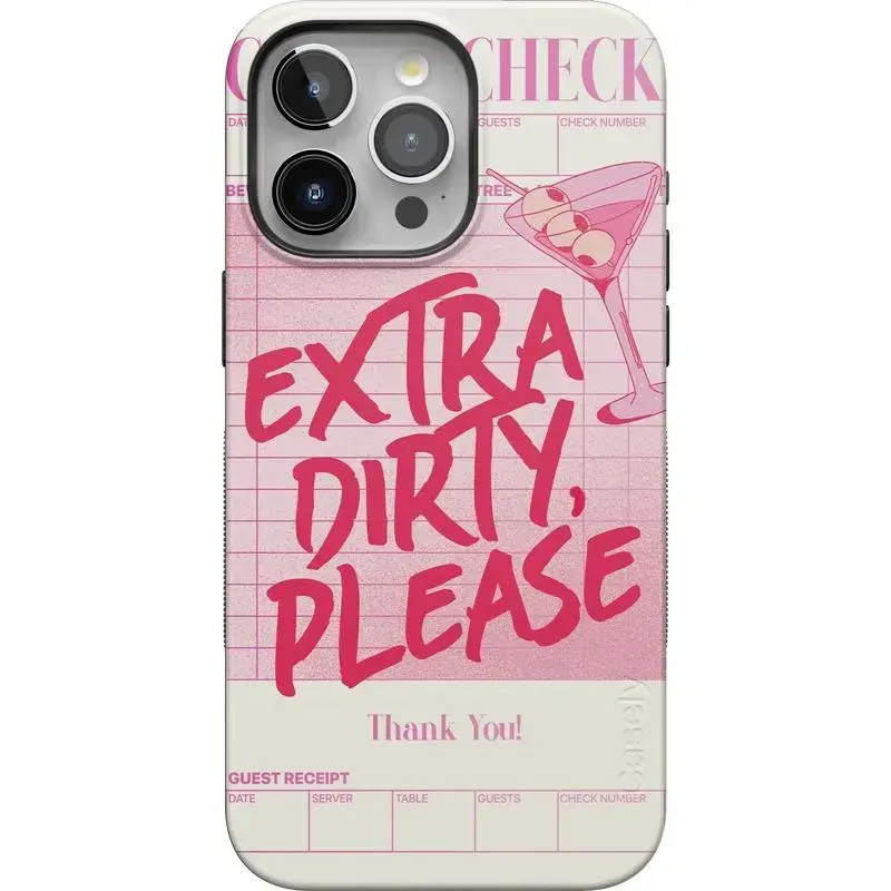 Extra Dirty Please Fun on Weekdays Phone Case Tough Shockproof Rugged Protective Cover Heavy Duty Military Grade Indestructible Case for Apple iPhone 17 16 15 14 13 12 11 Pro Max Plus Durable Anti Drop Funny Aesthetic Case