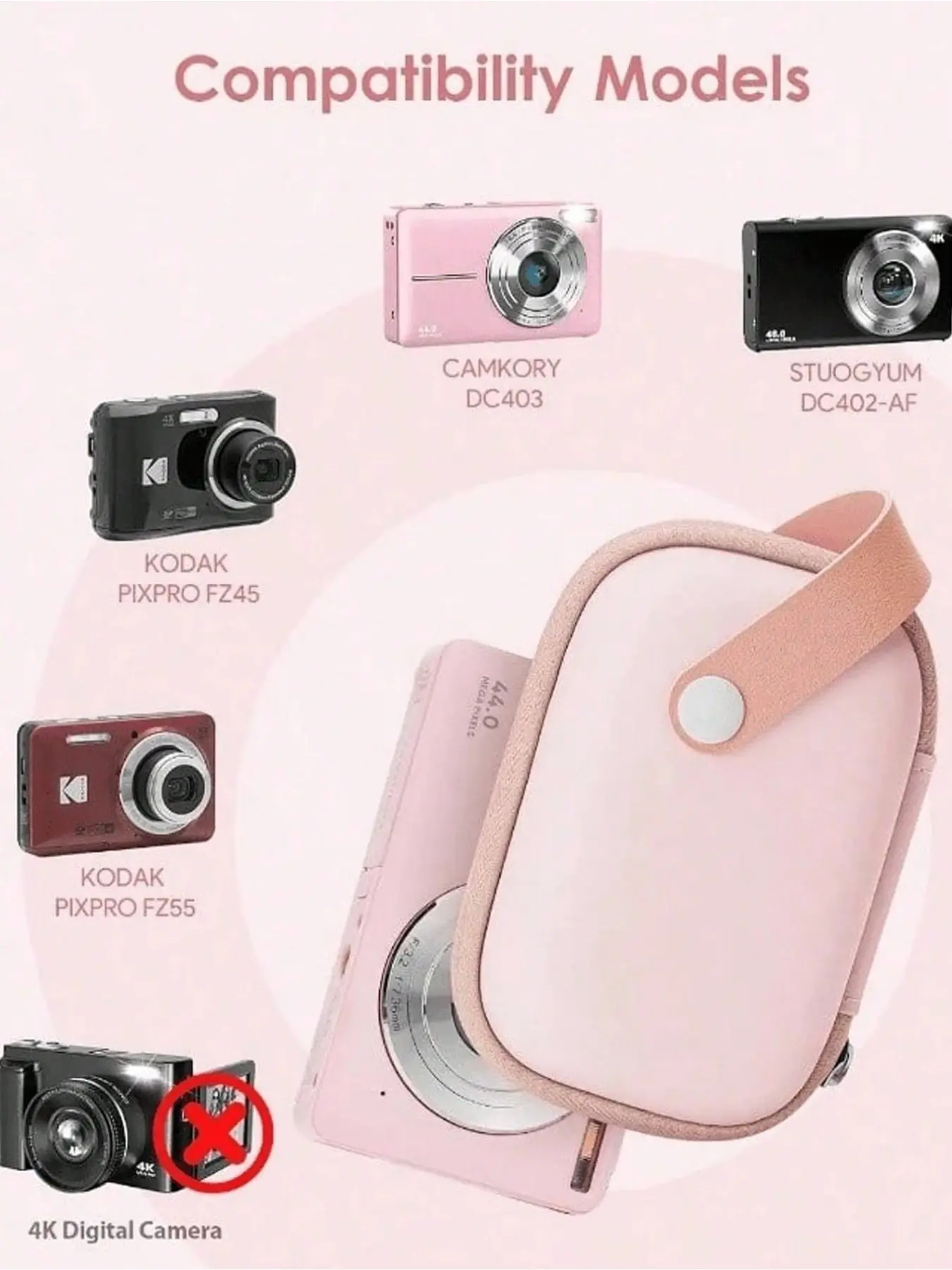 EVA Digital Camera Bag, with SD card storage function, small camera storage bag, charger storage bag, essential digital bag for work, data cable camera bag, electronic data cable organizing storage bag, power bank protective case,