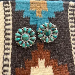 Handmade Royston Cluster Earrings