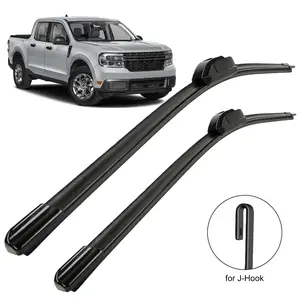 LZDJTQ All-Season Wiper Blade for J-Hook/ DF-Wiper Arm- Zero Noise Zero Streaks - OEM Quality Classic Auto Accessories Car Parts Automotive Replacement