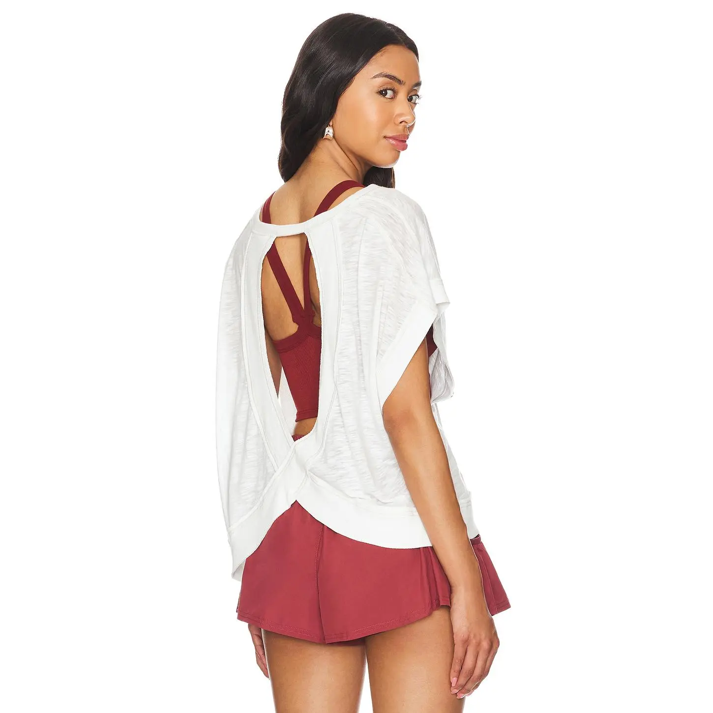 Free People X FP Movement My Time Tee In White