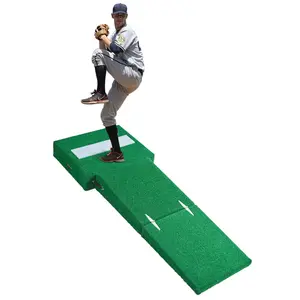 【Summervibes】VEVOR Pitching Mound, Portable Baseball Pitcher's Mound, 77 in IIndoor Outdoor Pitching Practice and Training Equipment, Softball Pitching Aids with Antifade Turf, Pitching Rubber, Carry Handles