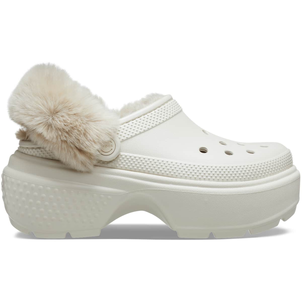 Crocs Adult Stomp Lined Platform Clogs, Slip On Platform Slippers for Women and Men
