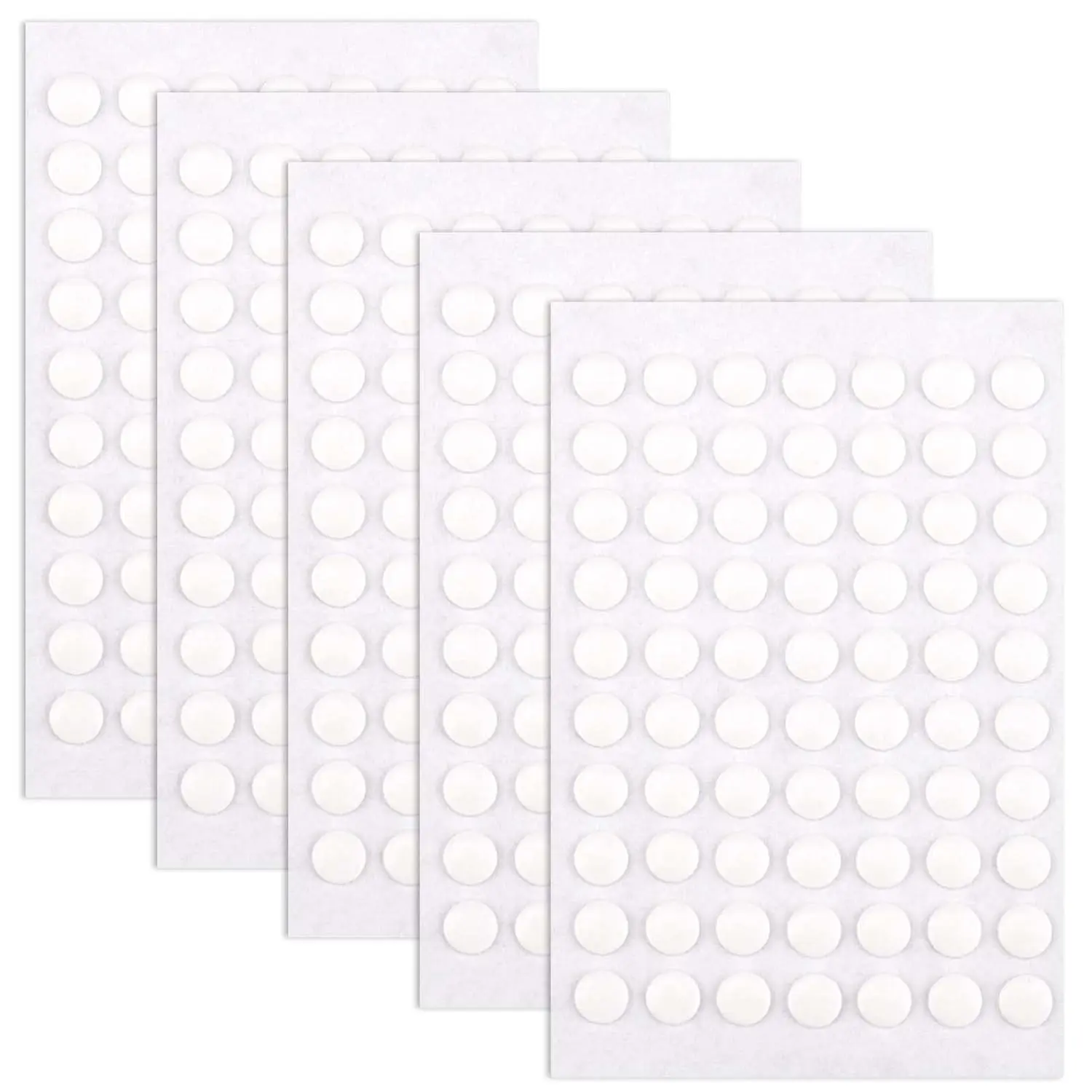 350 count Double-Sided Adhesive Dots, 6mm Clear Removable Sticky Adhesive Putty,Glue  No Trace Sticky Putty  Dot Stickers for Balloons, Envelopes, Notes, Photos