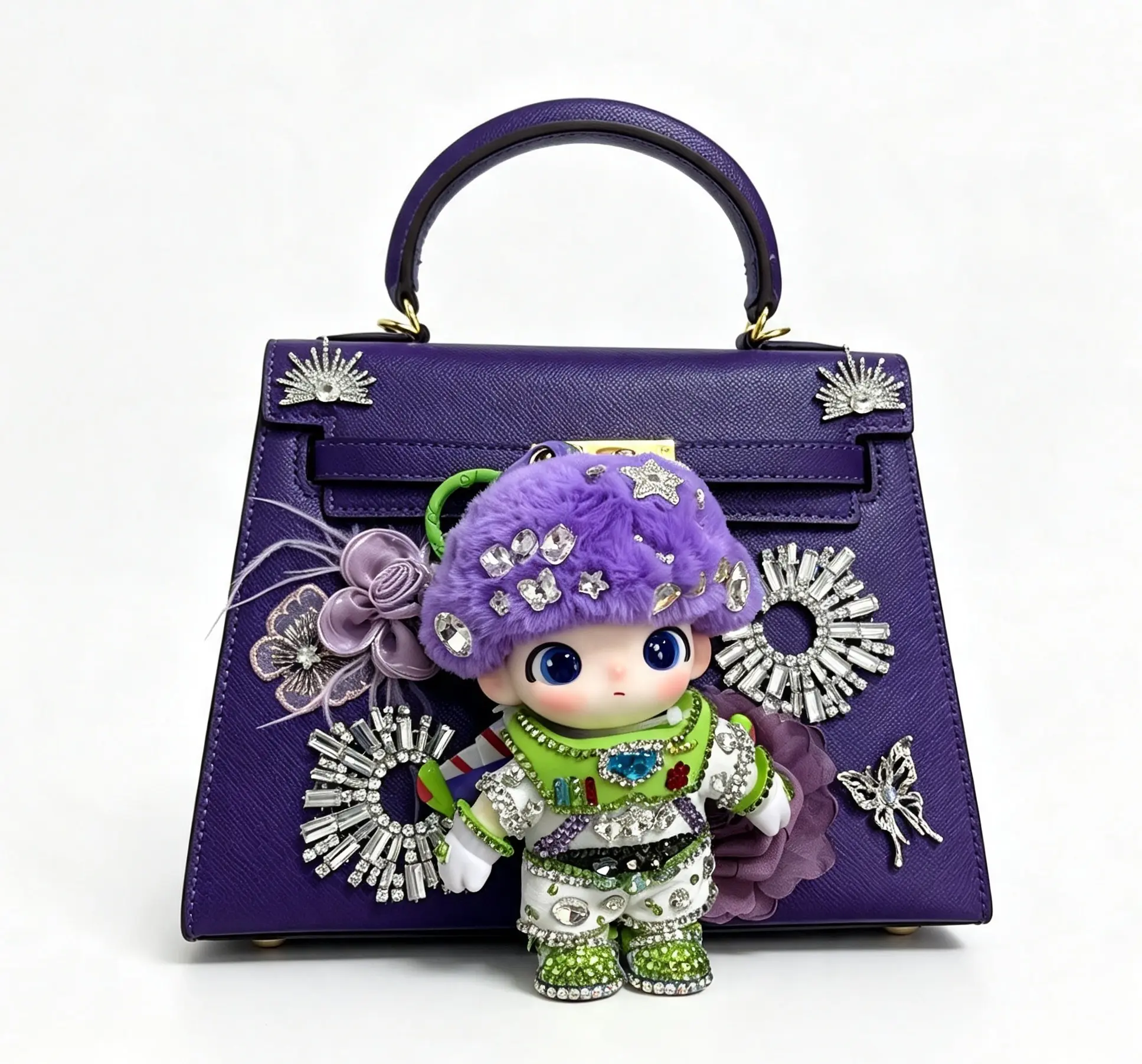 【Secret Buzz】Handmade Diamond Bag
