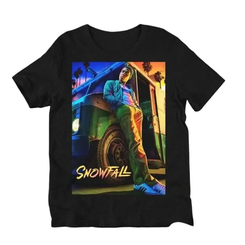 Franklin Saint Snowfall Unisex T-Shirt TV Series Character Design