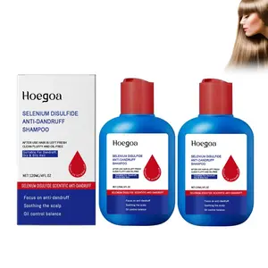 Selenium Disulfide Hair Care Shampoo Oil Control Refreshing Anti-Dandruff Anti-itch Scalp Cleansing Shampoo, 120ML