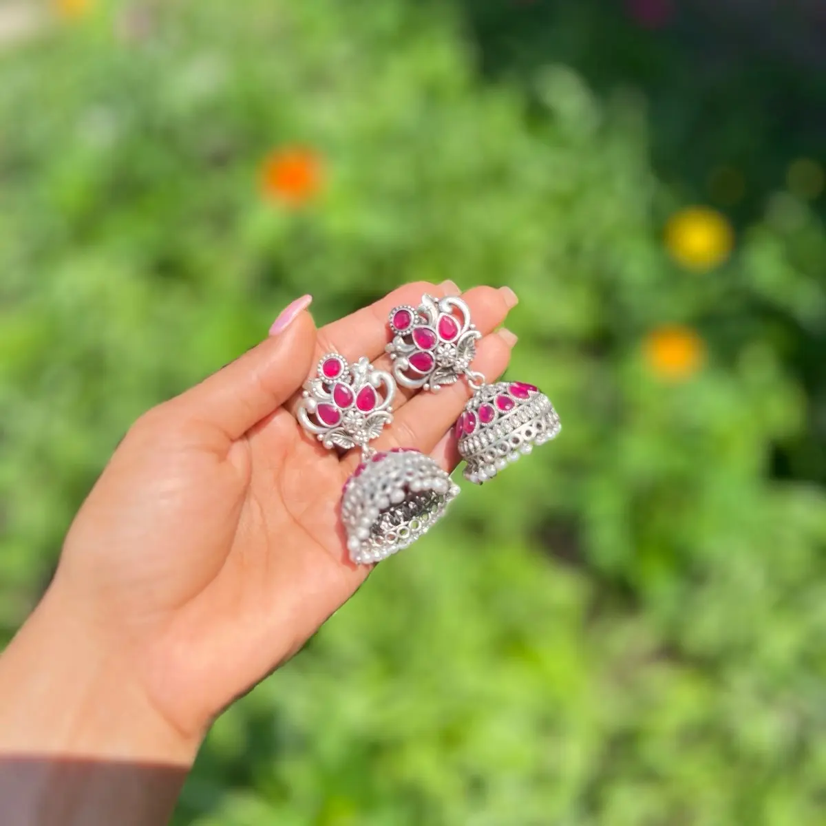 Jhumki earrings