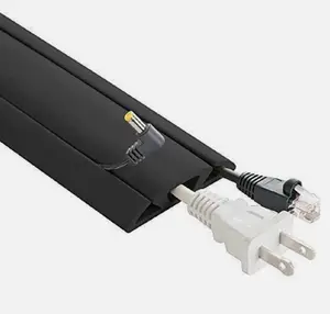UT Wire Cord Protector & Concealer UTW-CP1501-Bk For a Trip Free Floor