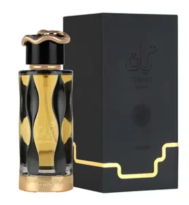 Lattafa Teriaq Intense Eau de Parfum Spray for Unisex 3.4oz Rich Spices Timeless Appeal Premium Bottle Luxurious Blends long lasting perfume Warm Resins Spicy Fragrance