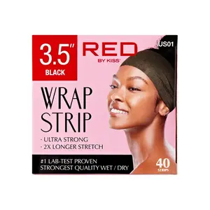 RED by KISS 3.5" Wrap Strips Ultra Strong 2x Longer Stretch