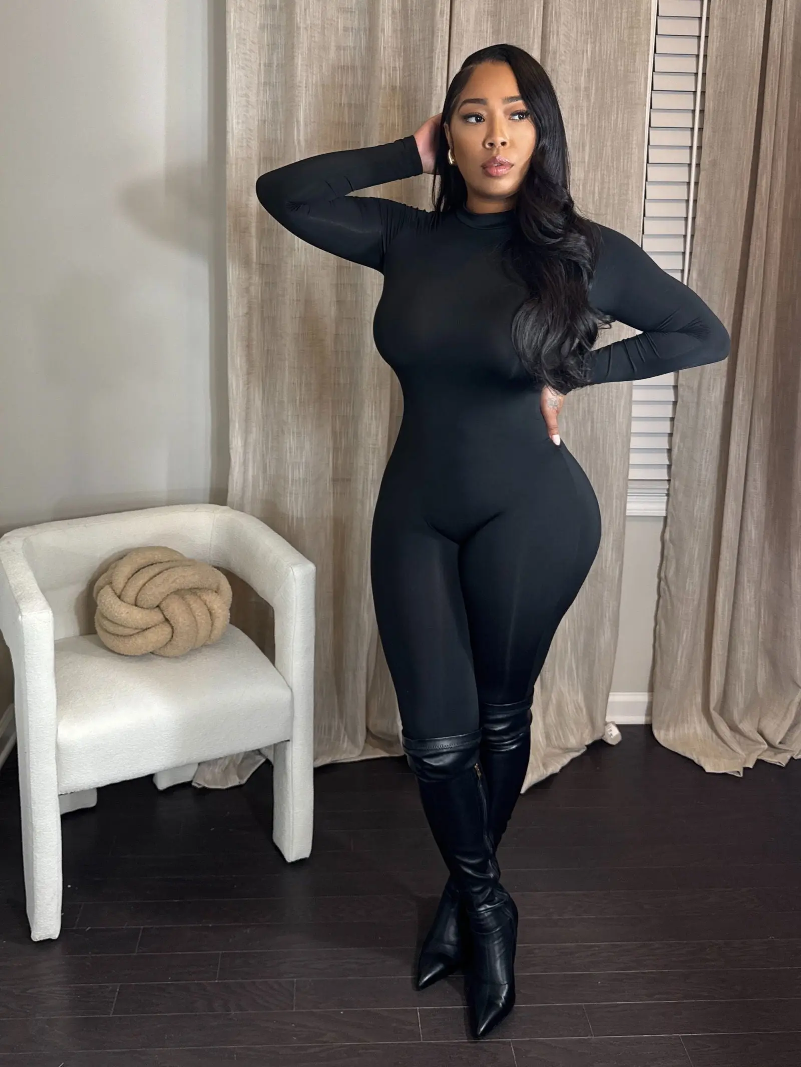 Long-sleeve Jumpsuit Long-sleeve Jumpsuit