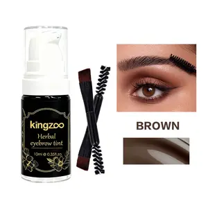 Waterproof Henna Brow Tint Kit | Natural Looking Brows Last 3-7 Days | Easy At-Home Eyebrow Dye