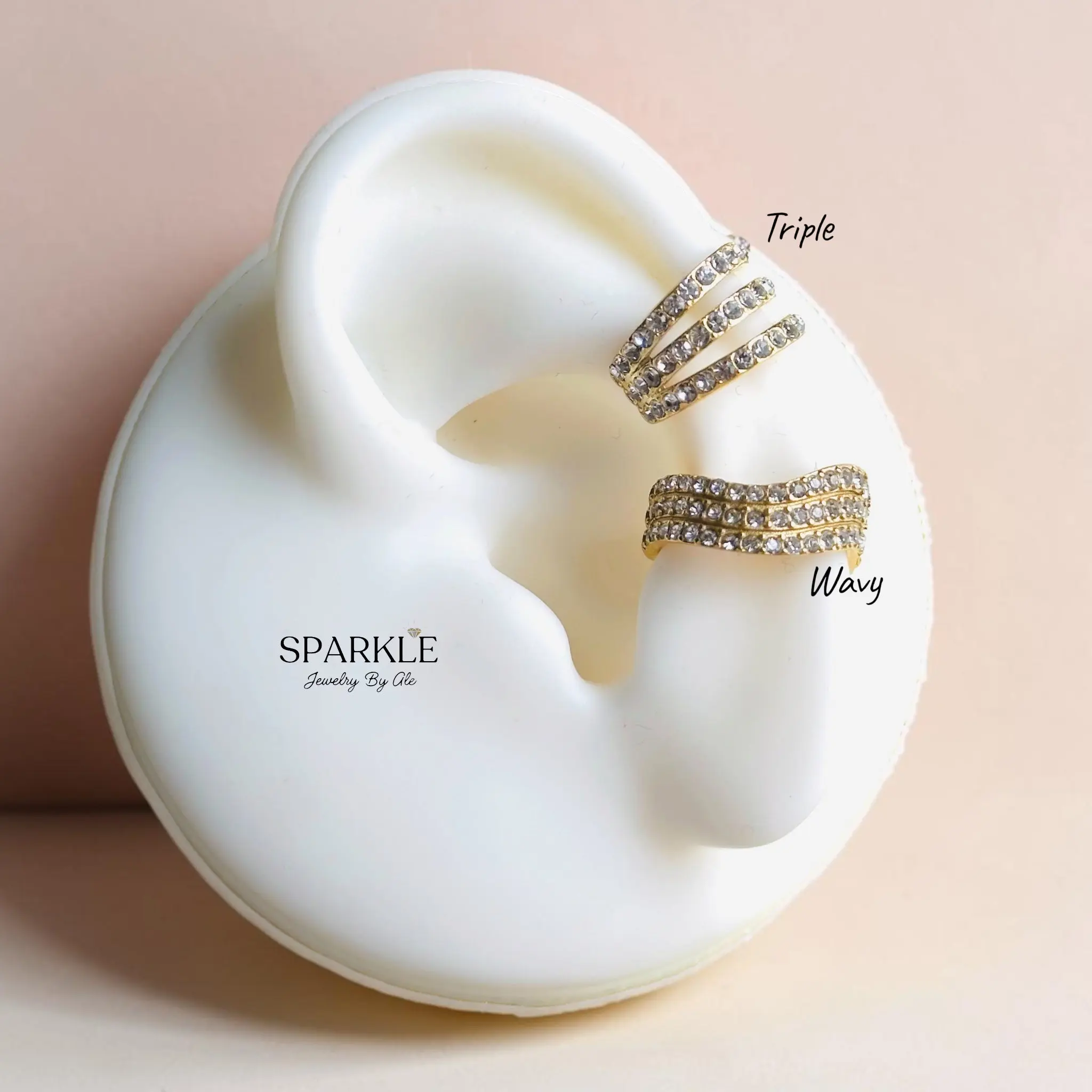 Glow & Shine Ear Cuffs
