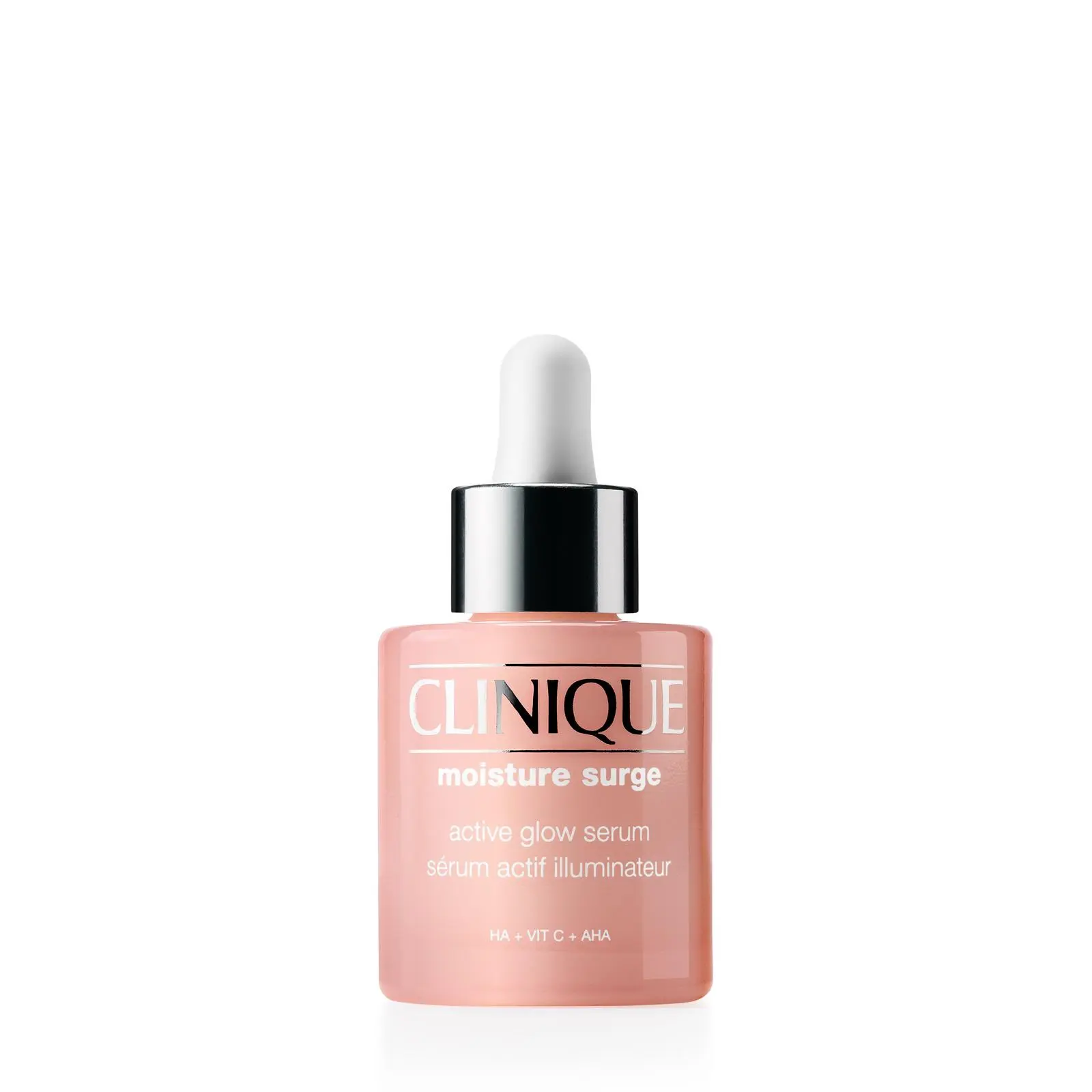 [Clinique] Moisture Surge Active Glow Serum with Lactic Acid, Hyaluronic Acid + Vitamin C | Hydrating, Lightweight + Oil Free