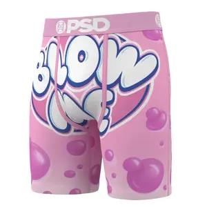 PSD Mens Blow Me Boxer Brief - Standard Length 7 Inch Inseam, Soft and Breathable Poly Blend Fabric