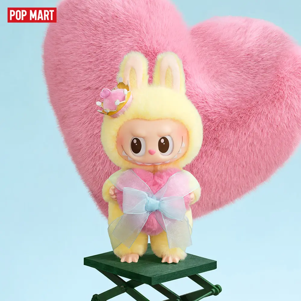 POP MART THE MONSTERS Let's Checkmate Series-Vinyl Plush Hanging Card, Labubu Collectible Toys, Surprise Gift