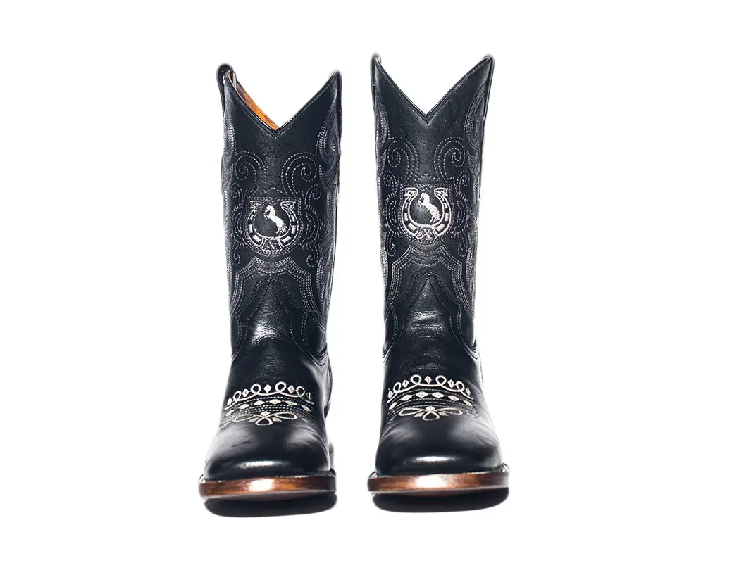 Men's Full Grain Leather Cowboy Boot
