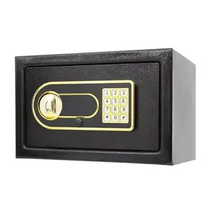 Electronic Security Box Anti-Theft Password Security Box Security Locked Cabinet for Home Office Hotel Business