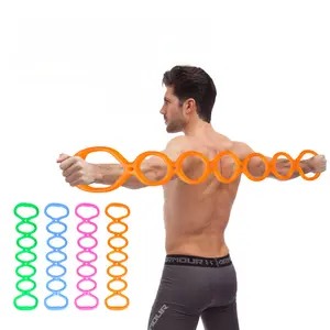 Jelly Resistance Band for Men and Women Yoga Fitness Elastic Band Puller Soft Silicone Resistance Band