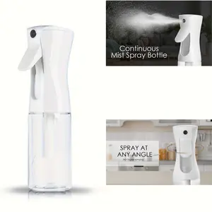 Continuous Spray Bottle, 200ml Ultra Fine Mist Sprayer Water Spray Bottle, Oil Sprayer for Cooking, Olive Oil Sprayer Mister, Olive Oil Spray Bottle