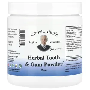 Christopher's Original Formulas Herbal Tooth & Gum Powder, 2 oz.