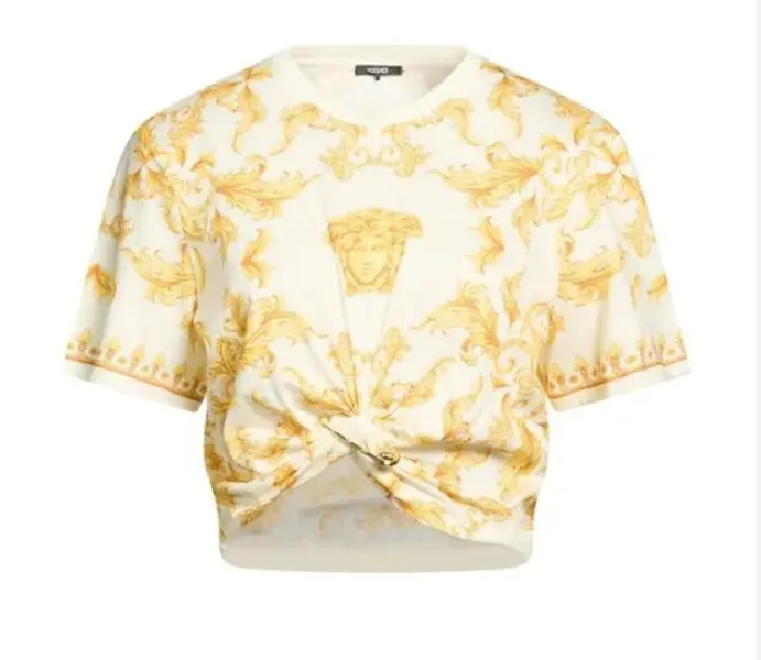 VERSACE Crop T-Shirt size M/L