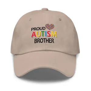 Proud Autism Brother Baseball Cap, Stylish Fashion Accessory for Autism Advocates