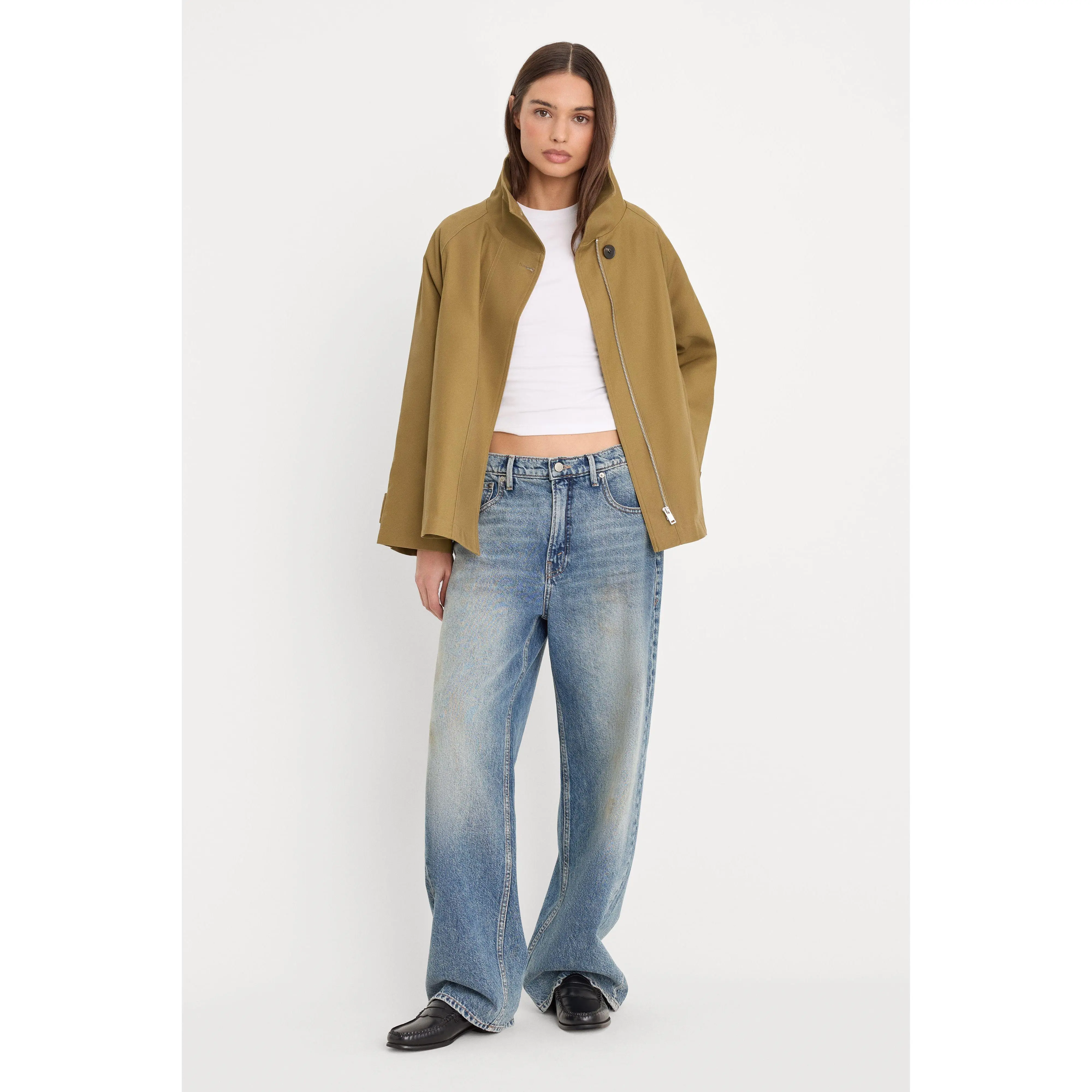 FUNNEL NECK TRENCH | FATIGUE