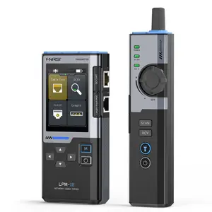 FNIRSI LPM-10A Smart Multifunction Cable Tracker And Network Tester with 2.4 Inch Color Screen Cable Tracing Length and Crimp Test PoE NCV Detection Port Flashing Type-C Charging 1500mAh Battery fathersdaygift