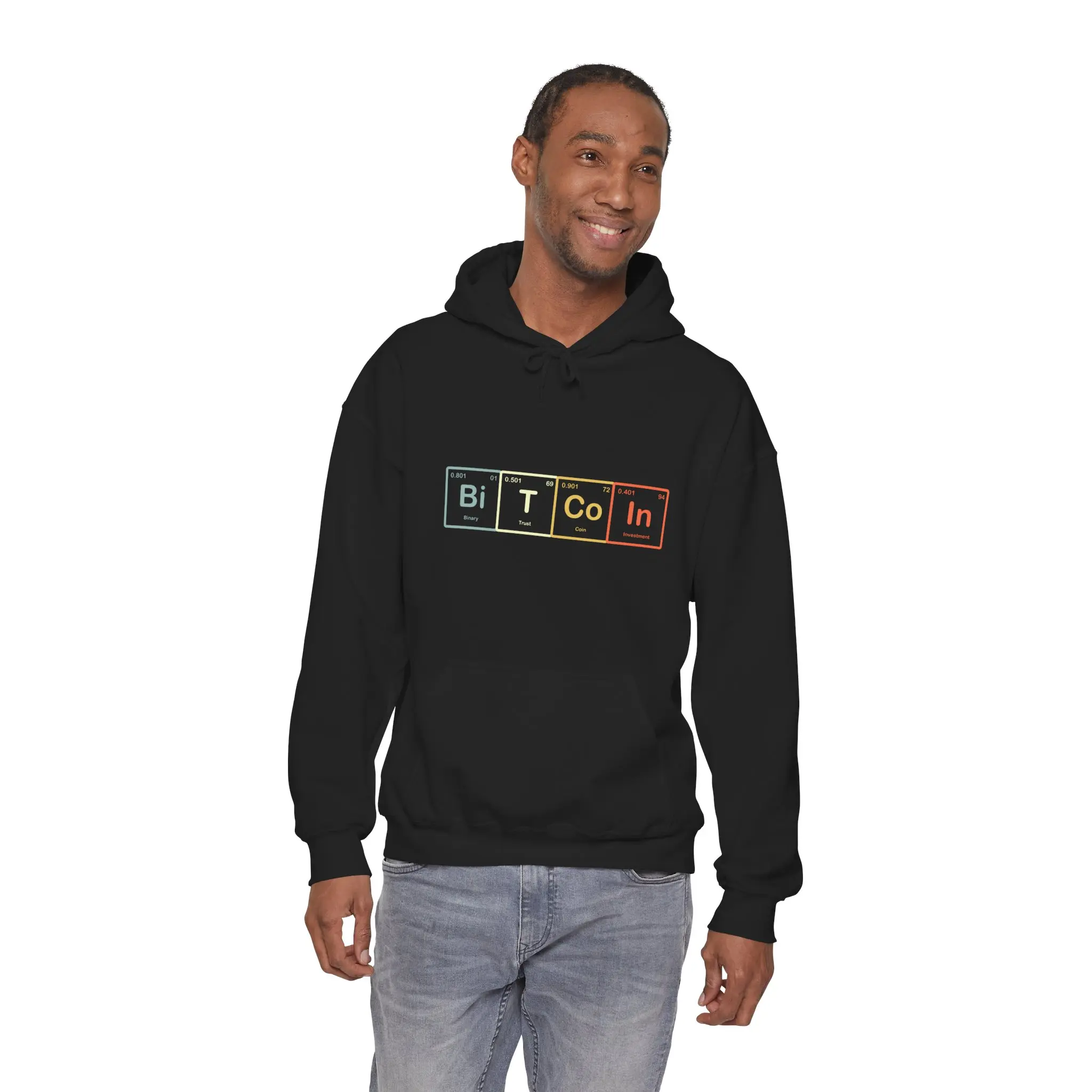 Vintage Crypto Hoodie, Crypto Sweatshirt, Bitcoin Hoodie, Unisex heavy blend hooded sweatshirt - Gift for Him/Her - Graphic