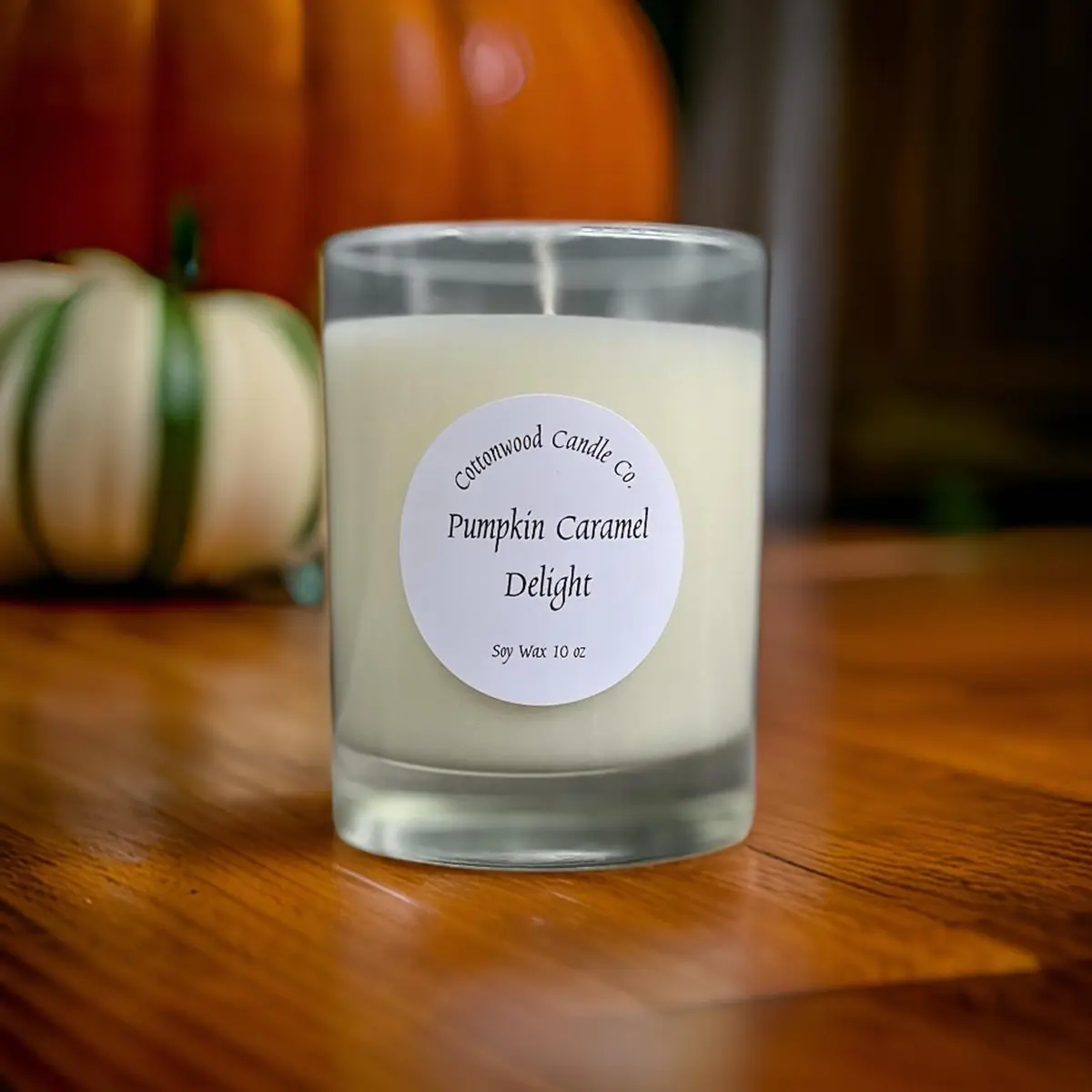 Pumpkin Caramel Delight Candle Decor Fragrance holiday candle