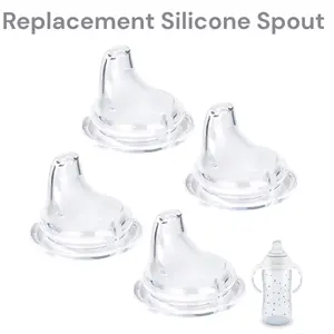 Replacement Silicone Spout for NUK Learner & Active Cup, Leak Proof BPA Free Sippy Cup Spout Birthday Gift Father Day Gift