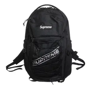 Supreme 3D Logo Backpack Black, Logo Print