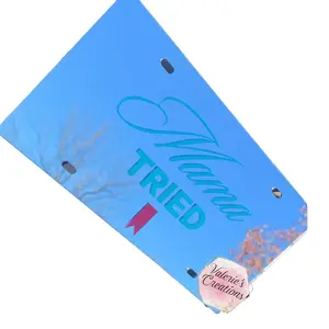 Mama Tried 3MM Chrome Plate