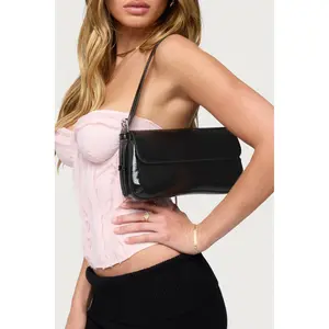 Red Carpet Faux Patent Leather Bag