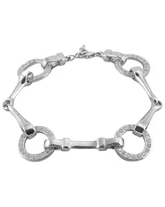 Kelly Herd Women's Sterling Silver Snaffle Bit Bracelet - S2e00000