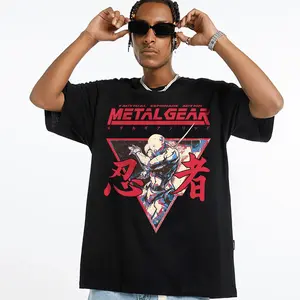 Game Metal Gear Solid Cotton Tees, Vintage Metal Gear Solid Game Creative T-shirt, Heartfelt Gift, Gift For Him, Anime Lovers Shirt