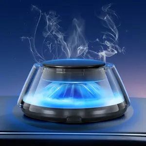 Lifiora Smart Air Freshener – USB Scent Diffuser with Button Ambient Light, Auto Mist & Adjustable Spray, Quiet Long-Lasting Fragrance for Interior, Office, Bedroom, 2025 New