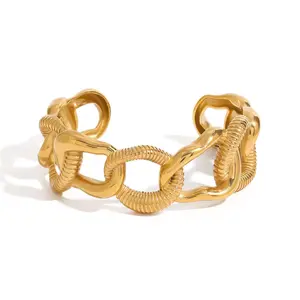 ANNELISE LINK CUFF BRACELET