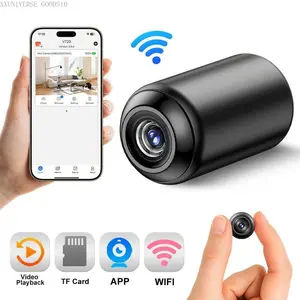 Indoor Security Camera Wireless Camera Hidden Spy Camera for Home Use, Mini Security Wireless WiFi Camera, Night Vision Nanny Cam for Baby, Pets, Compatible with Smartphone, TabletsXXUNIVERSE GOODS10