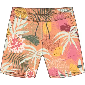 Aftco Swim Strike Short Printed - Sunrise