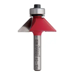 212 MAIN 45° Angle Chamfer Router Bit, Precision Chamfering Tool for Woodworking