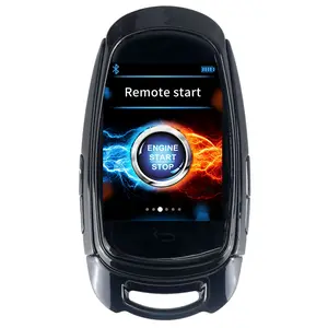 High Resolution Touch Sense LCD Smart Car Key Case Free Installation In USA Luxury Non Destructive Upgrade Specifically Designed For USA Keyless Engine Start Stop Cars