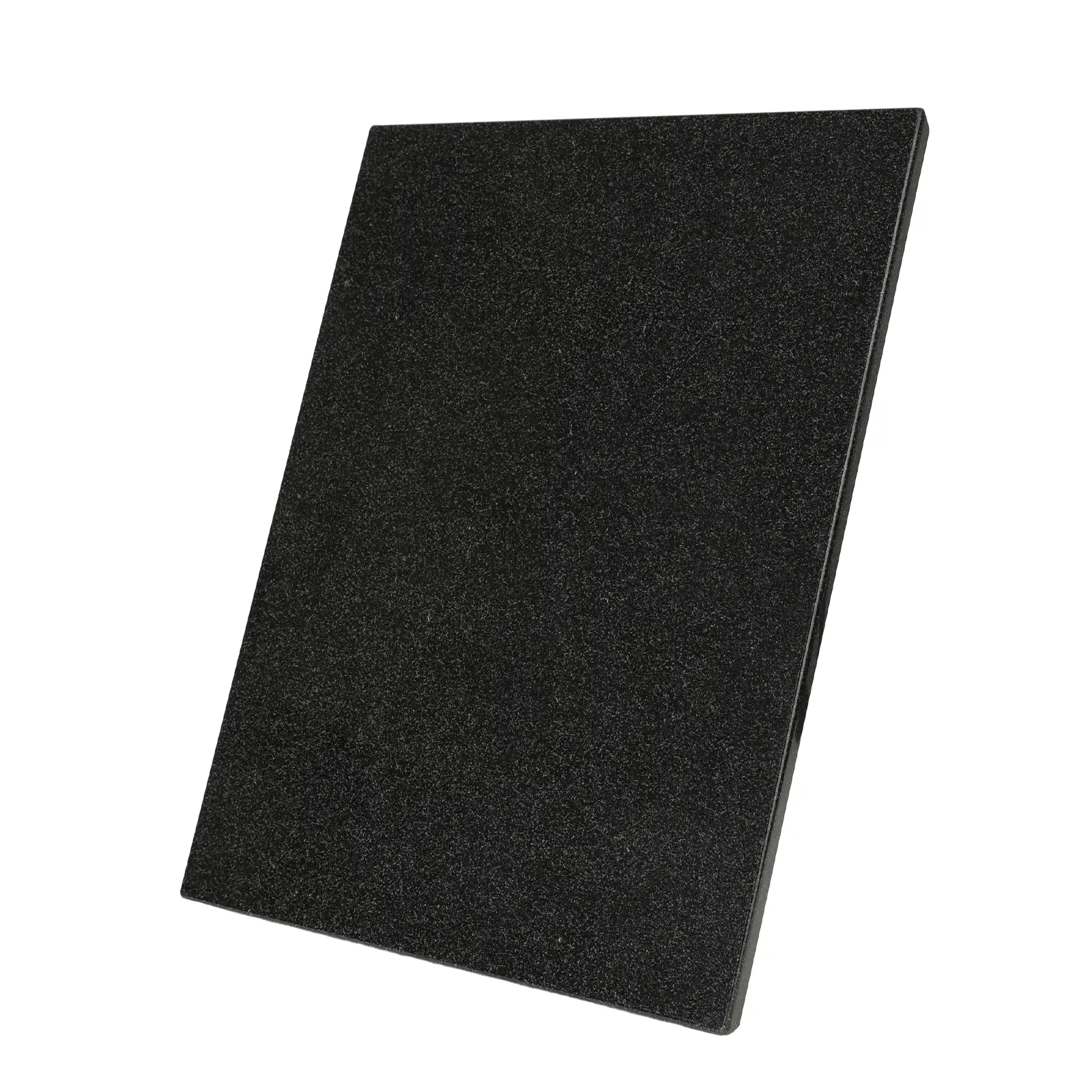 Koville Natural Granite Cutting Board For Kitchen,Granite Slab Pastry Board With Non-Slip Feet For Baking, Cheese, Charcuterie, Chocolate20*16 Inch(Zimbabwe Black)