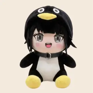 Goo Goo Gaga Penguin Plush – 10inch Gugu Gaga Penguin Plushies Toy for Meme Fans Gift – Cute Gugugaga Stuffed Animal Doll for Kids and Adults