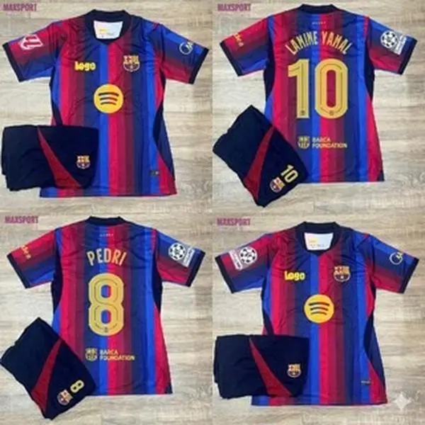 FC Barcelona Kit 2026/2027 Season Premium Woven Polyester Soccer